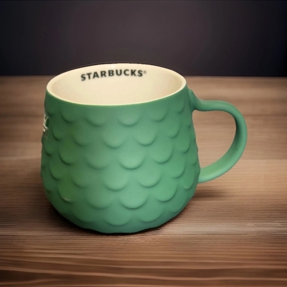 Starbucks Accessories - Starbucks Holiday Christmas 2025 Green scales Siren Mermaid Tail Handle Mug 14oz